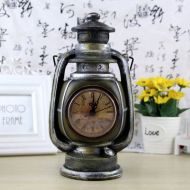 CrossCKL Money Boxes - Battery Clock Oil Lamp Model Coins Piggy Bank Resin Craft Decoration Safe Vintage Money Box Gift - Lock Parties That Cash Locks Wedding Gifts Home Kids Boxes Tray Mon