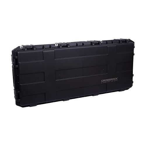  Crossrock 61-note Keyboard Case, Injection Molded PE Flight Case With Wheels (CRA961)