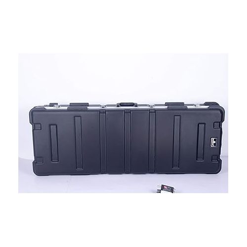  Crossrock CRA861, Hard Molded Case for 61 Key Yamaha Keyboard, Black (CRA860YKBK)