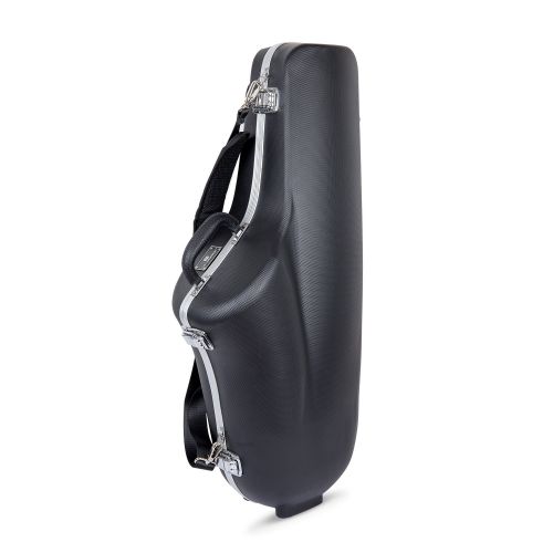  Crossrock CRA860TSBK Tenor Saxophone Case-Contoured ABS Molded with Backpack Straps, Black