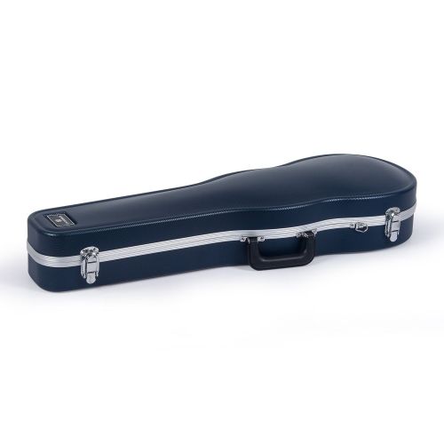  Crossrock CRA860SVFBL ABS Molded Shaped Violin Case-Backpack Style in Blue (CRA800SVFBL)