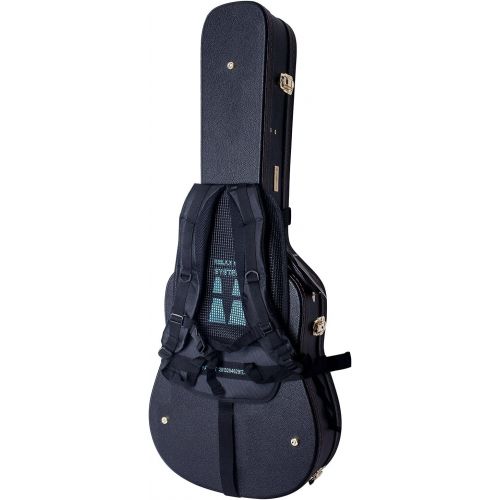  Crossrock CRCS1 Case Saddle for Hard Guitar Case as backpack