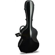 [아마존베스트]Crossrock 3/4 Classical Guitar Case Fiberglass Hardshell- Backpack Style, Black(CRF1000CTBK)