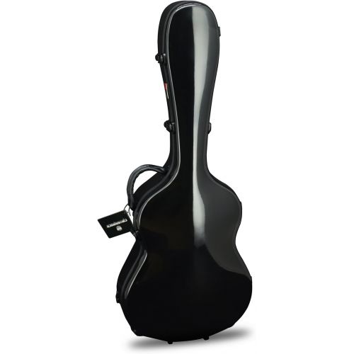  [아마존베스트]Crossrock 3/4 Classical Guitar Case Fiberglass Hardshell- Backpack Style, Black(CRF1000CTBK)