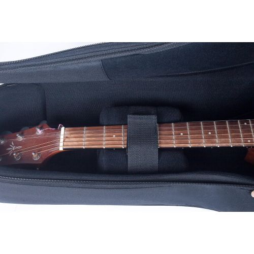  [아마존베스트]Crossrock CRDG105BBK Case Deluxe Bass Guitar Gig Bag, Black
