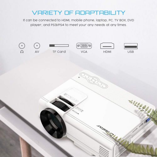  Crosstour Video Projector 1080P Supported