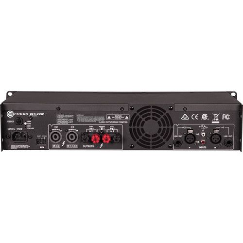  Crown Audio XLS 1002 Stereo Power Amplifier (350W at 4 Ohm)