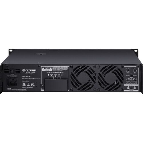  Crown Audio XLC 21300 1300W Power Amplifier for Pro Cinema