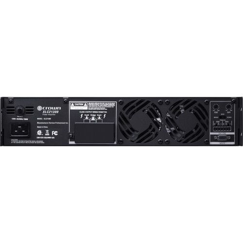  Crown Audio XLC 21300 1300W Power Amplifier for Pro Cinema