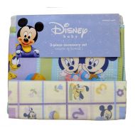 Crown Crafts Disney Baby Mickeys Pals 3 Piece Accessory Set