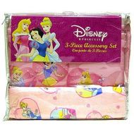 Crown Crafts Disney Princess 3-Piece Crib Accessory Set