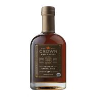 Crown Maple Organic Grade A Maple Syrup,Bourbon Barrel Aged Limited Edition, 25 Ounce, 3 Pack