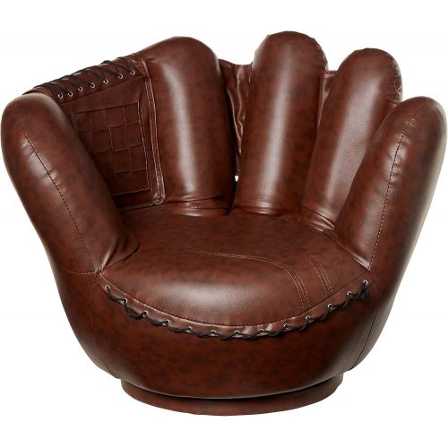  Crown Mark Baseball Glove ChairOttoman