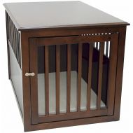 Crown Pet Products Wood Pet Crate End Table