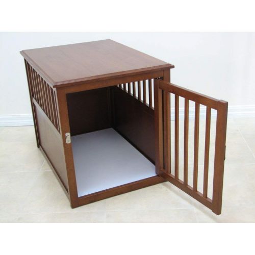  Crown Pet Products Wood Pet Crate End Table