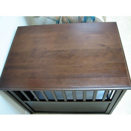  Crown Pet Products Wood Pet Crate End Table