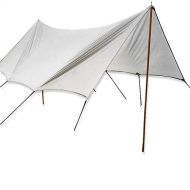 Crua Outdoors Camping Hammock Tarp/Rainfly Shelter Kit with Poles Hiking, Camping, Mountaineering, Tents, Shade, Hammock Cover