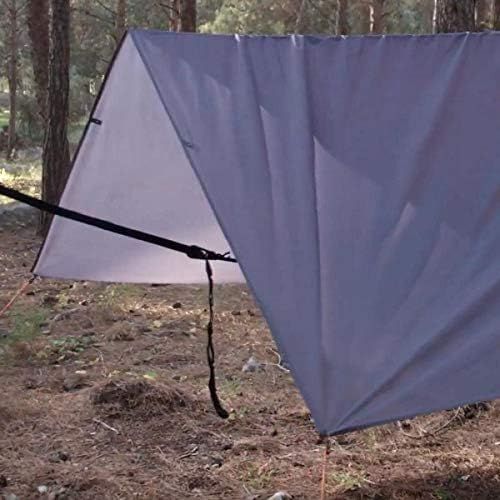  Crua Outdoors Camping Hammock Tarp/Rainfly Shelter Kit with Poles Hiking, Camping, Mountaineering, Tents, Shade, Hammock Cover