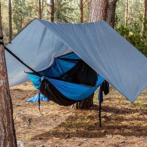  Crua Outdoors Camping Hammock Tarp/Rainfly Shelter Kit with Poles Hiking, Camping, Mountaineering, Tents, Shade, Hammock Cover