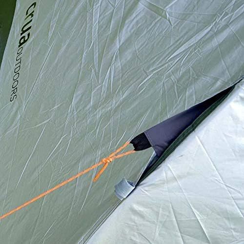  Crua Outdoors Reflective Flysheet for Duo Maxx Tent - Portable and Double-Sided Duo Maxx Reflective Flysheet to Keep You Warm in The Winter & Cool in The Summer