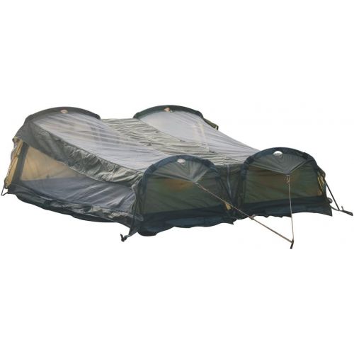  Crua Outdoors Twin Hybrid Set - 2 Person Set for Camping Ground Tent or Hammock - Included 2X Self-Inflating Mattress and 2X Sleeping Bags