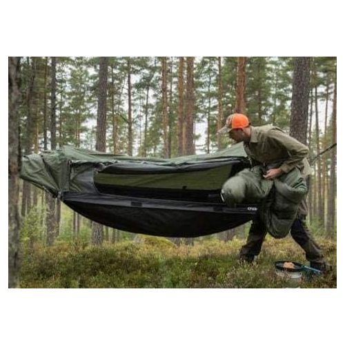  Crua Outdoors Hybrid Set - 1 Person Set for Camping Ground Tent or Hammock - Included Self-Inflating Mattress and Sleeping Bag