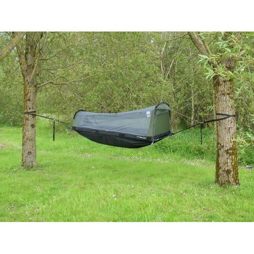  Crua Outdoors Hybrid Set - 1 Person Set for Camping Ground Tent or Hammock - Included Self-Inflating Mattress and Sleeping Bag