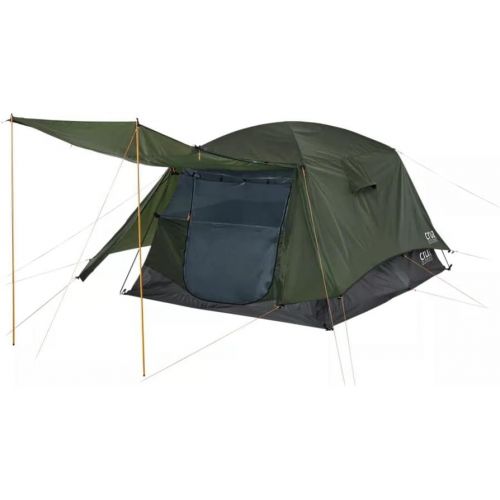  Crua Outdoors Xtent 2 Person Lightweight Hiking Tent - Fully Extendable from 5 ft to 6.6ft and Porch