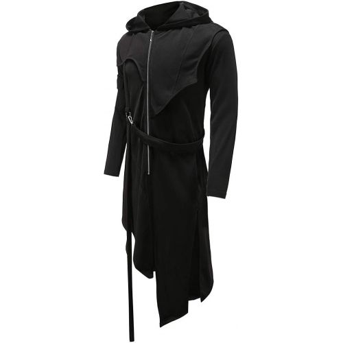  할로윈 용품Crubelon Mens Steampunk Vintage Tailcoat Jacket Gothic Victorian Frock Uniform Halloween Costume