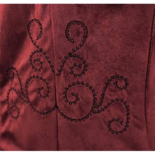  할로윈 용품Crubelon Mens Steampunk Vintage Tailcoat Jacket Gothic Victorian Frock Coat Uniform Halloween Costume
