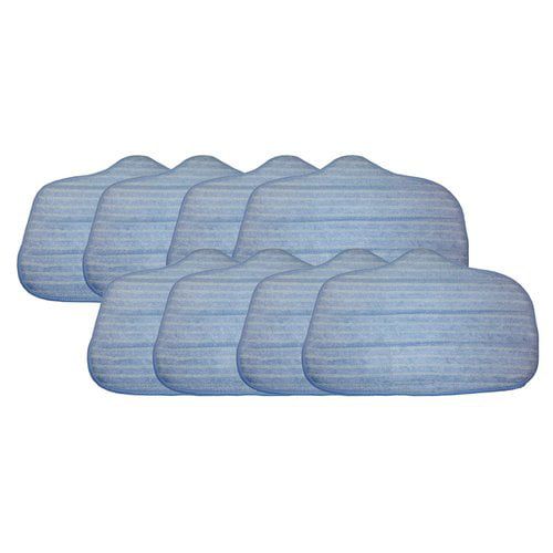  Crucial Steamfast Washable Microfiber Mop Pad (Set of 8)