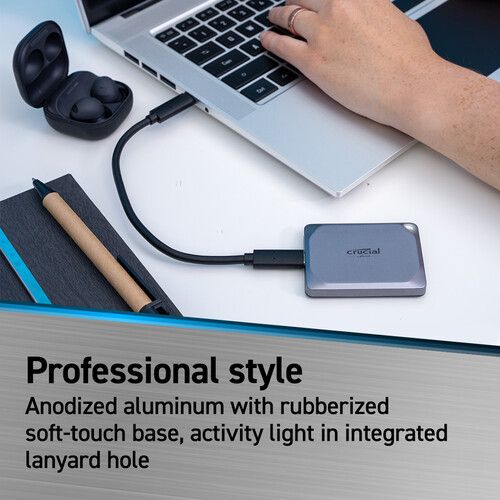  Crucial 4TB X9 Pro USB 3.2 Gen 2 Portable SSD