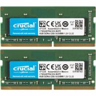 Crucial 16GB Laptop DDR4 3200 MHz SODIMM Memory Kit (2 x 8GB)