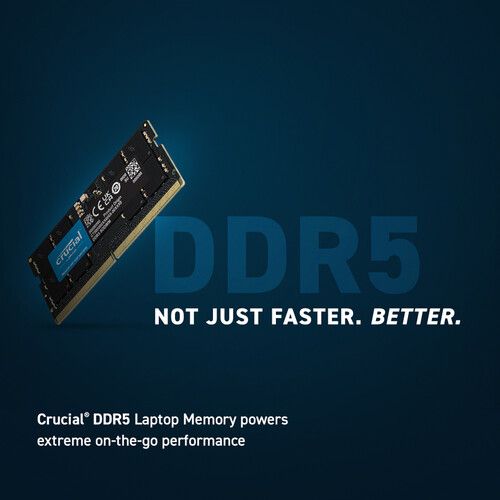  Crucial 96GB Laptop DDR5 5600 MHz SO-DIMM Memory Kit (2 x 48GB)