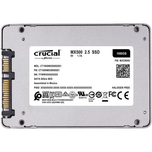  Crucial 1TB MX500 2.5