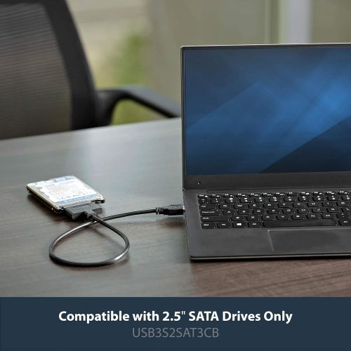  Crucial MX500 500GB 3D NAND SATA 2.5 Inch Internal SSD, Blue/Gray & StarTech.com SATA to USB Cable - USB 3.0 to 2.5? SATA III Hard Drive Adapter - External Converter for SSD/HDD Da