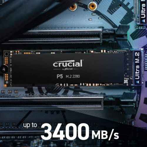  [아마존베스트]Crucial P5 1TB 3D NAND NVMe Internal SSD, up to 3400MB/s - CT1000P5SSD8