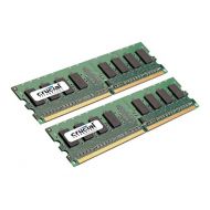 Crucial 2GB Kit (1GBx2) DDR2-667MHz (PC2-5300) Non-ECC UDIMM Desktop Memory Upgrades CT2KIT12864AA667 / CT2CP12864AA667