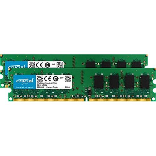  Crucial 2GB DDR2 SDRAM Memory Module