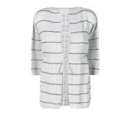 Cruciani Check cotton blend cardigan