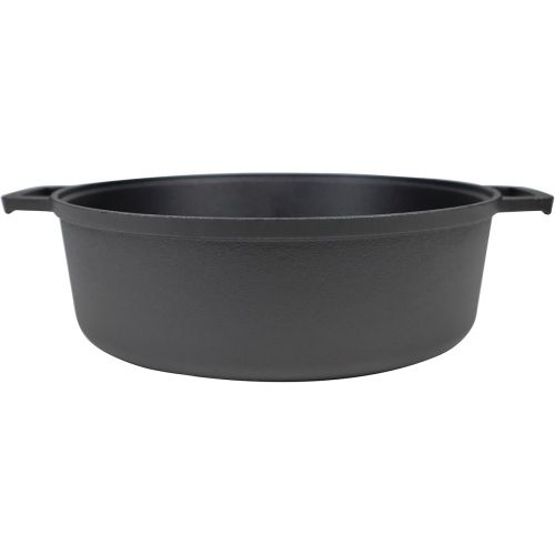  Cast Iron Skillet (EXTRA DEEP Saute Pan) - 12