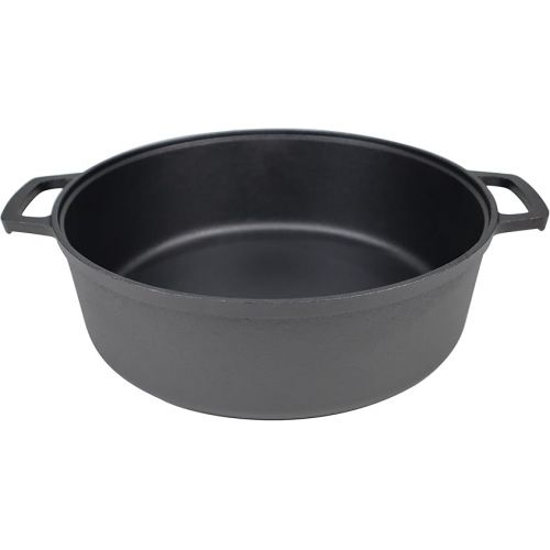  Cast Iron Skillet (EXTRA DEEP Saute Pan) - 12