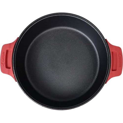  Cast Iron Skillet (EXTRA DEEP Saute Pan) - 12