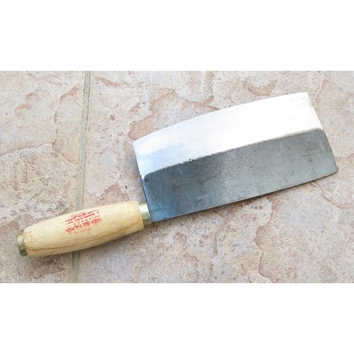  [아마존베스트]Crude - Chinese Vegetable Cleaver Knife, 7 inch, Carbon Steel, Super Thin & Light