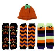 Crummy Bunny Childrens Halloween Leggings and Pumpkin Hat Set by Crummy Bunny