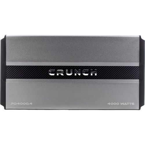  [아마존베스트]Crunch PowerDrive PD4000.4 Amplifier -Class A/B, 4 Channel, 4000-Watt, 1/2/4 Ohm, Car Amplifier, Heat Sink, RCA, LED Diagnostic System, Low Noise Circuitry