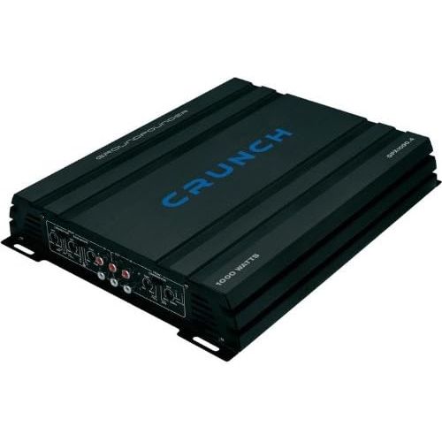  [아마존베스트]-Service-Informationen Crunch gpx1000.44.0Car Wired Black Audio AmplifierAudio-Verstarker (4.0Channels, A/B, 0.05%, 100dB, 012DB, 20000Ohm)