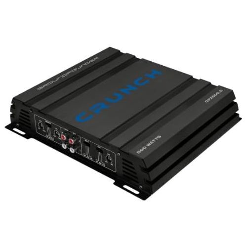  Crunch GPX500.2 2.0 Kabel Verstarker (2.0 Kanale, A/B, 12 dB, 4 Ohm, 50 250 Hz, RJ 45) Schwarz
