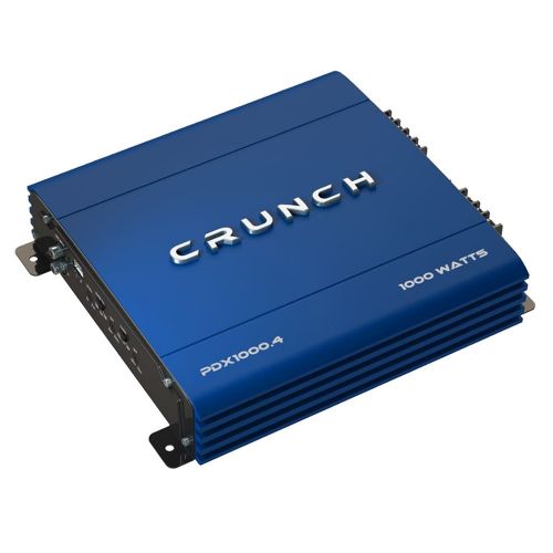  Crunch PowerDriveX 1000W 4-Channel Exclusive Blue AB Car Amplifier