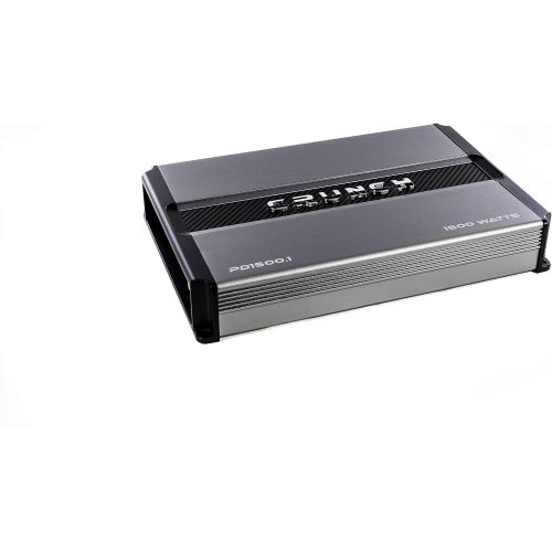  Crunch PD1500.1 Silver 1500-Watt Vehicle Amplifier